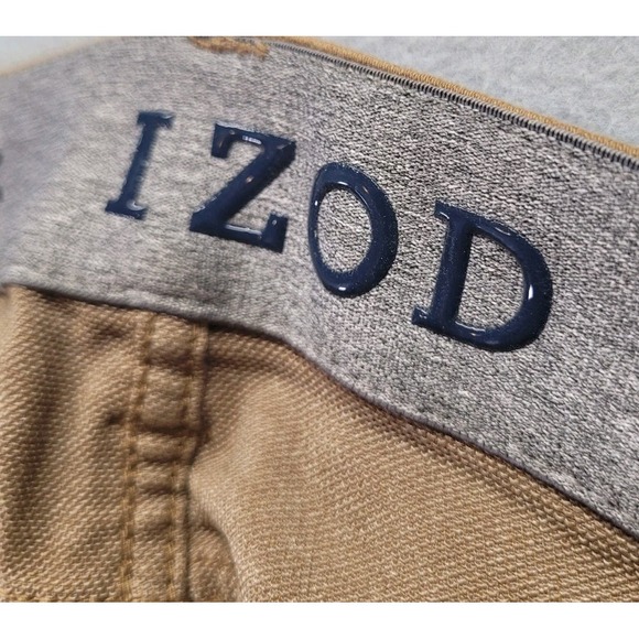 IZOD Comfort Stretch UltraFlex Soft Knit Denim Jeans Mens Size 32x34 Gorpcore - Picture 9 of 10